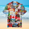 I Love (Canada) Hawaiian Shirt Summer Outfit Beach
