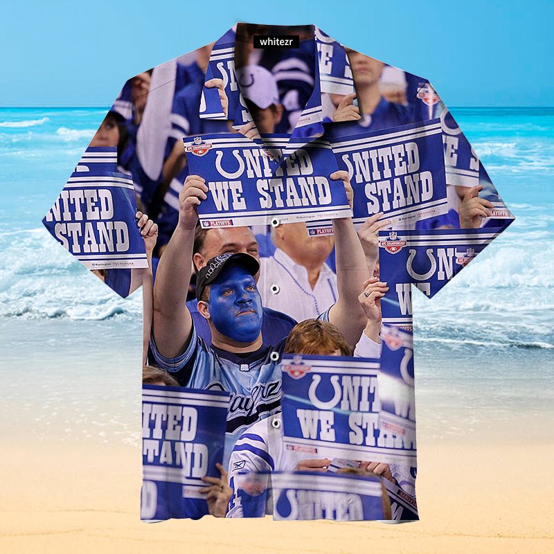 Indianapolis Colts Fan Hawaiian Shirt