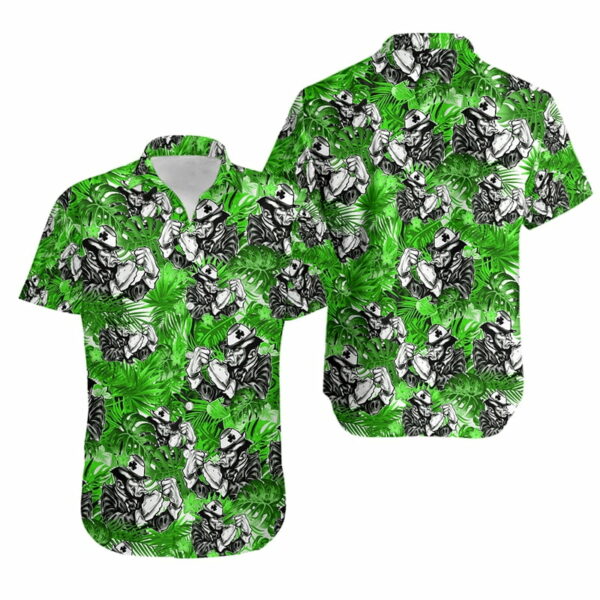 Irish Leprechaun Hawaiian Shirt Outfit Beach Summer