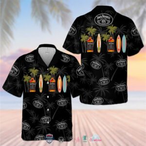 Jack Daniels Whiskey Hawaiian Shirt