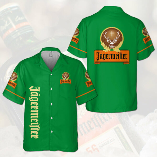 Jagermeister Hawaiian Shirt Summer Outfit Beach