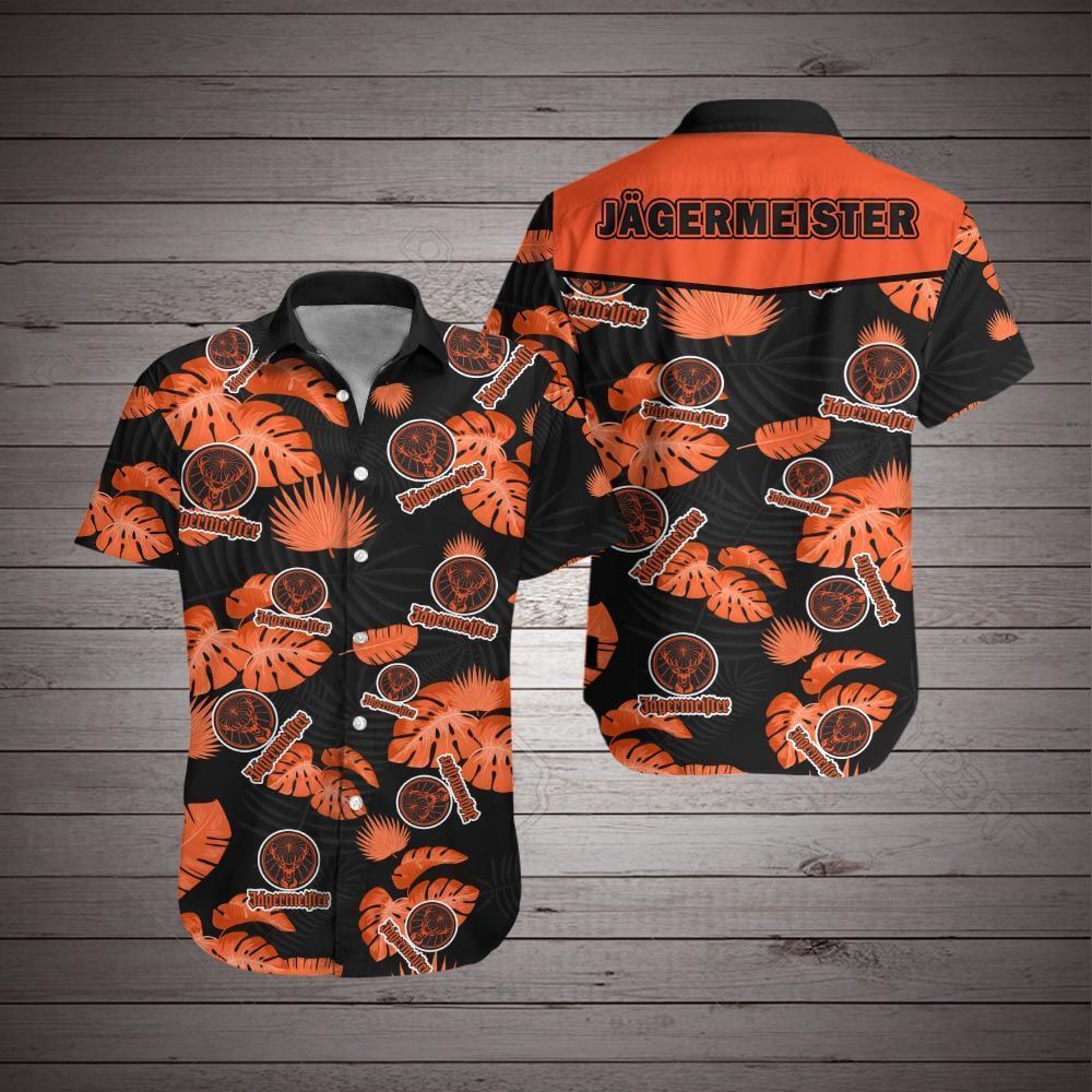 Jagermeister Hawaiian Shirt Summer Outfit Beach