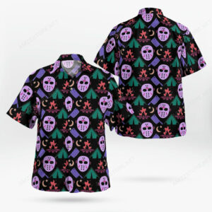 Jason Voorhees Camping Hawaiian Shirt