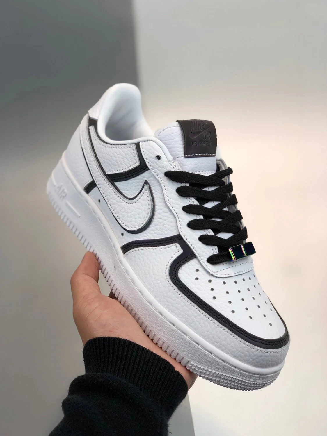 Joshua Vides X Nike Air Force 1 Low White Black For Sale