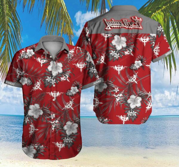 Judas Priest Heavy Metal Band Hawaiian Shirt