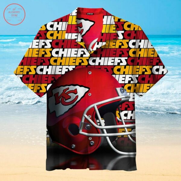 Kansas Chiefs Hawaiian Shirt Outfit Beach Summer