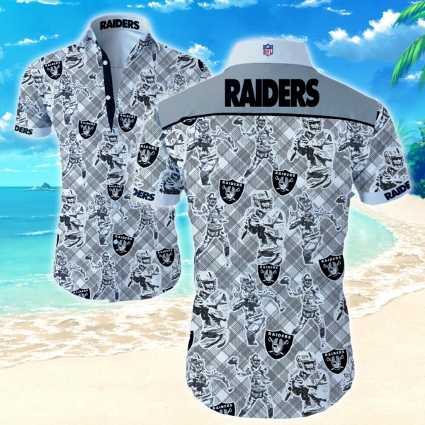 Las Vegas Raiders Classic Premium Funny Hawaiian Shirt