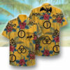 Led Zeppelin Rock Band Floral Vacation Hawaiian Shirt