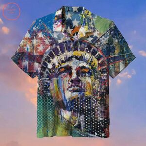 Liberty Art Painting S Hawaiian Shirt