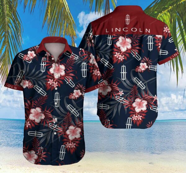 Lincoln Car Hawaiian Shirt Beach Outfit Summer