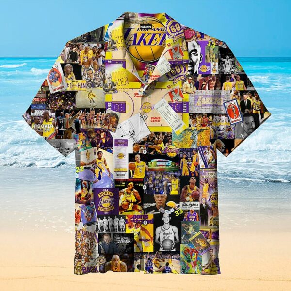 Los Angeles Lakers Vintage Hawaiian Shirt