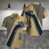 Los Angeles Rams Hawaiian Shirt Summer Beach Outfit