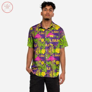 Lsu Tigers Highlights Hawaiian Shirt