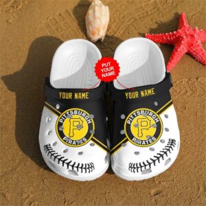 Mlb Baseball Pittsburgh Pirates Crocs Shoes GG