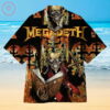 Megadeth Creative Hawaiian Shirt Beach Summer Outfit
