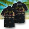 Metallica Black Pattern Hawaiian Shirt