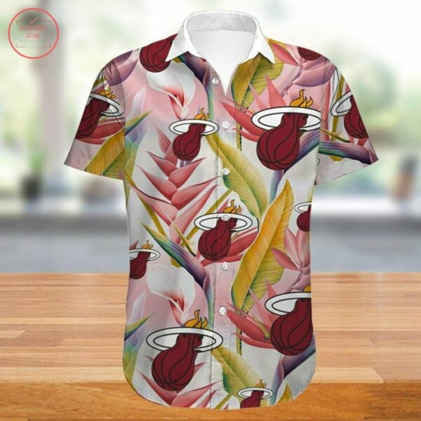 Miami Heat Hawaiian Shirt Outfit Beach Summer