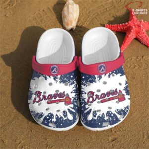 Mlb Atlanta Braves Crocs Shoes BF