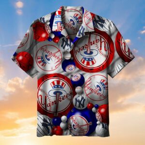 My Favorite Baseball Team Hawaiian Shirt