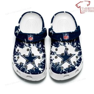 Nfl Football Dallas Cowboys Crocs Shoes CH