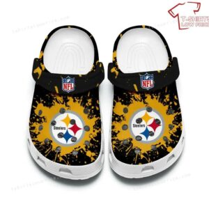 Nfl Football Pittsburgh Steelers Crocs Shoes KE