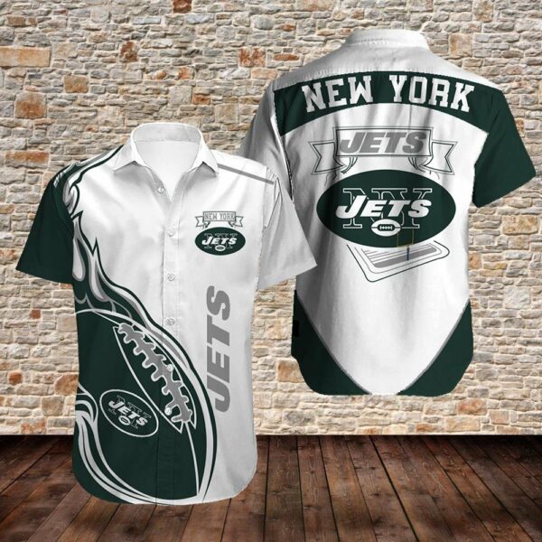 New York Jets Hawaiian Shirt Summer Outfit Beach