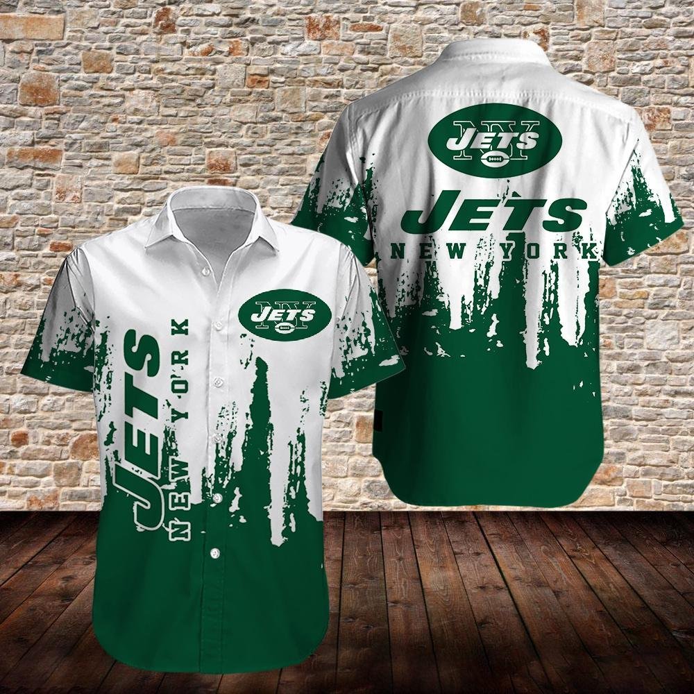 New York Jets Hawaiian Shirt Beach Outfit Summer