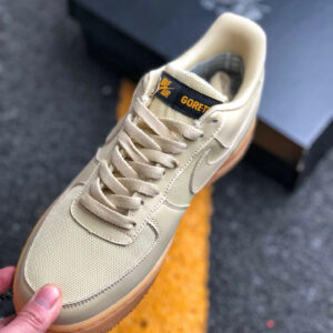 Nike Air Force 1 GORE-TEX Team Gold Gold Black Khaki For Sale