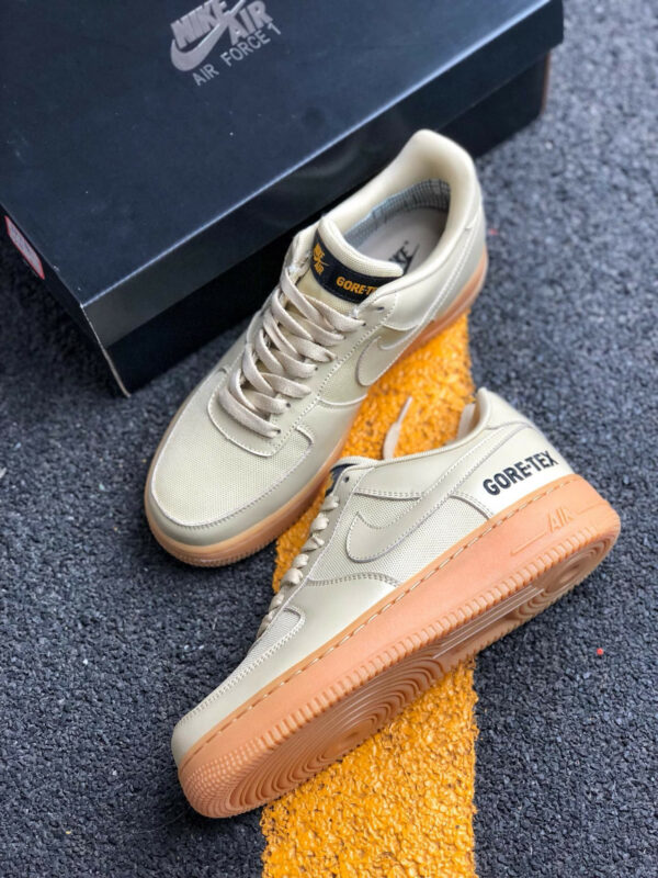 Nike Air Force 1 GORE-TEX Team Gold Gold Black Khaki For Sale