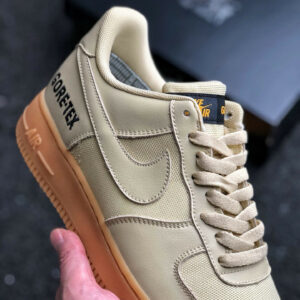 Nike Air Force 1 GORE-TEX Team Gold Gold Black Khaki For Sale