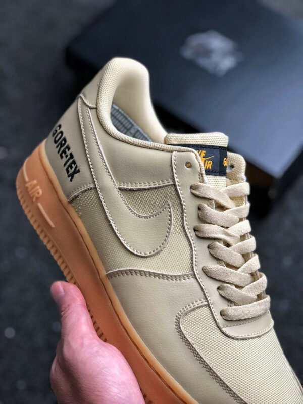 Nike Air Force 1 GORE-TEX Team Gold Gold Black Khaki For Sale