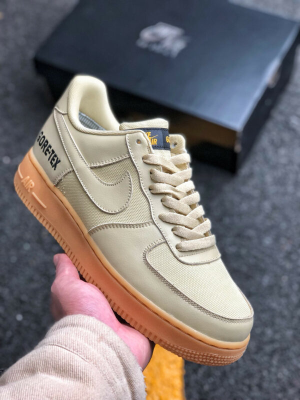 Nike Air Force 1 GORE-TEX Team Gold Gold Black Khaki For Sale