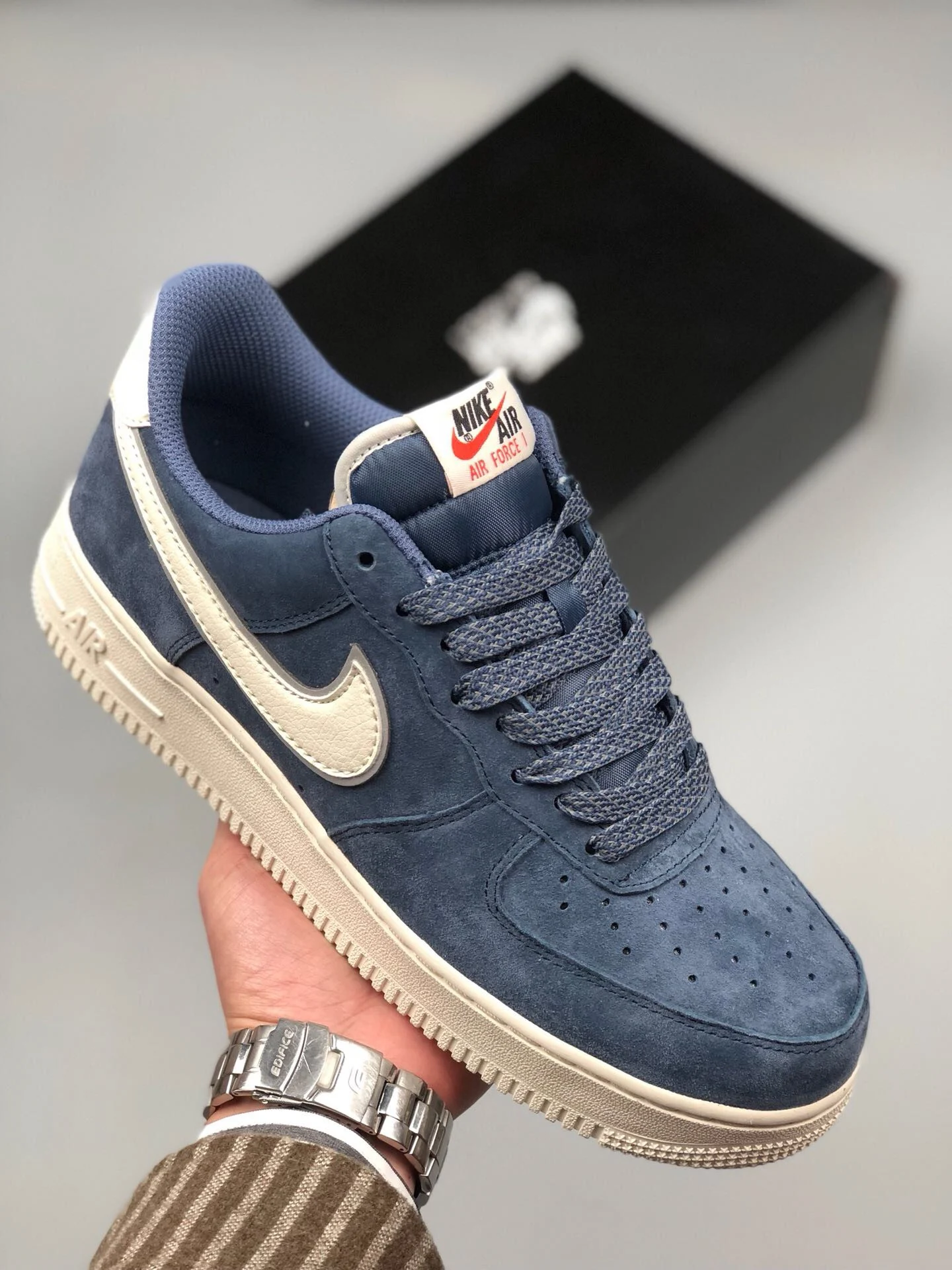 Nike Air Force 1 Low 07 Monsoon Blue For Sale