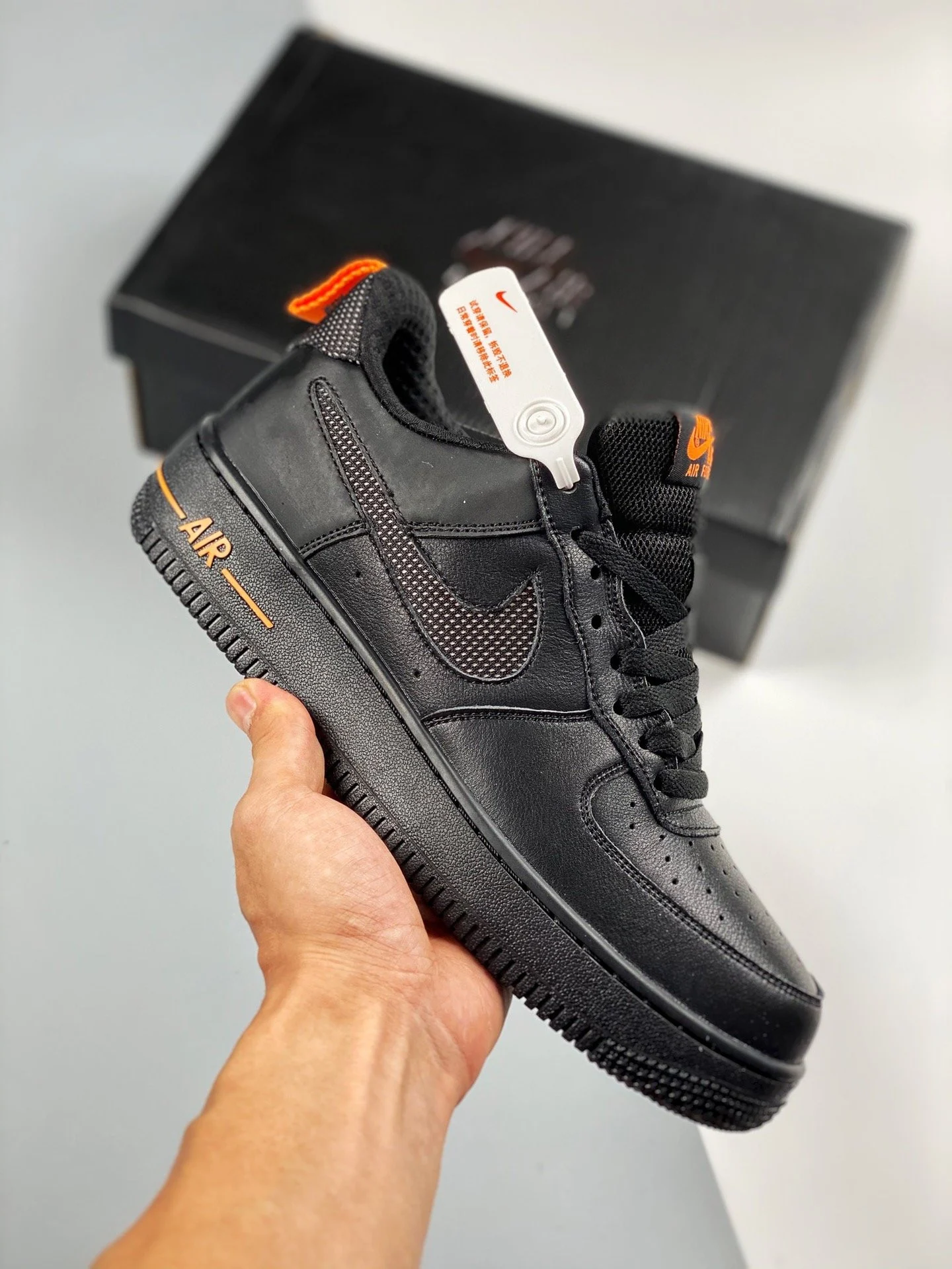 Nike Air Force 1 Low Cut-Out Black DC1429-002 For Sale