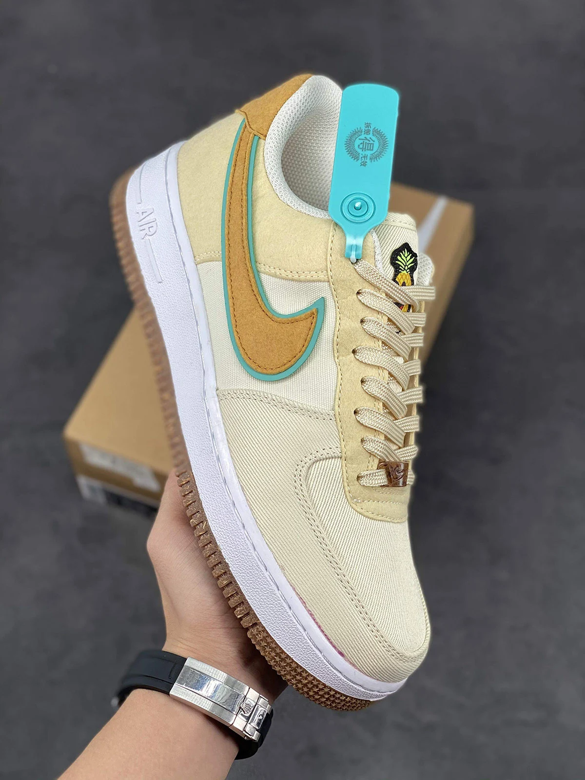 Nike Air Force 1 Low Happy Pineapple Coconut Milk For Sale