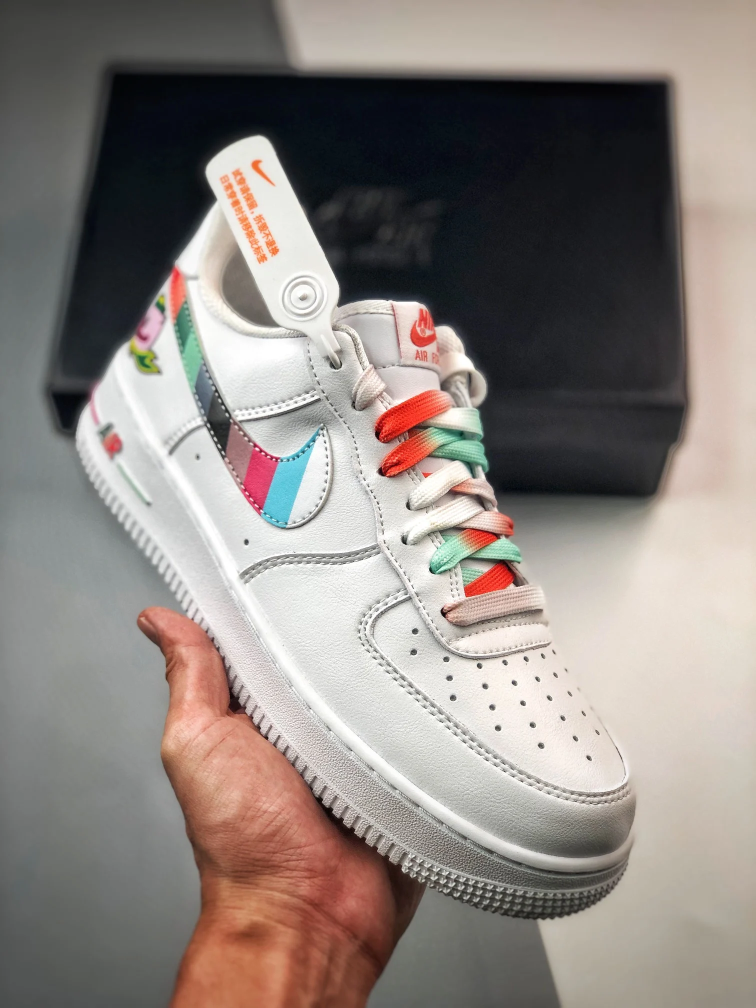 Nike Air Force 1 Low Birds White Multi-Color For Sale