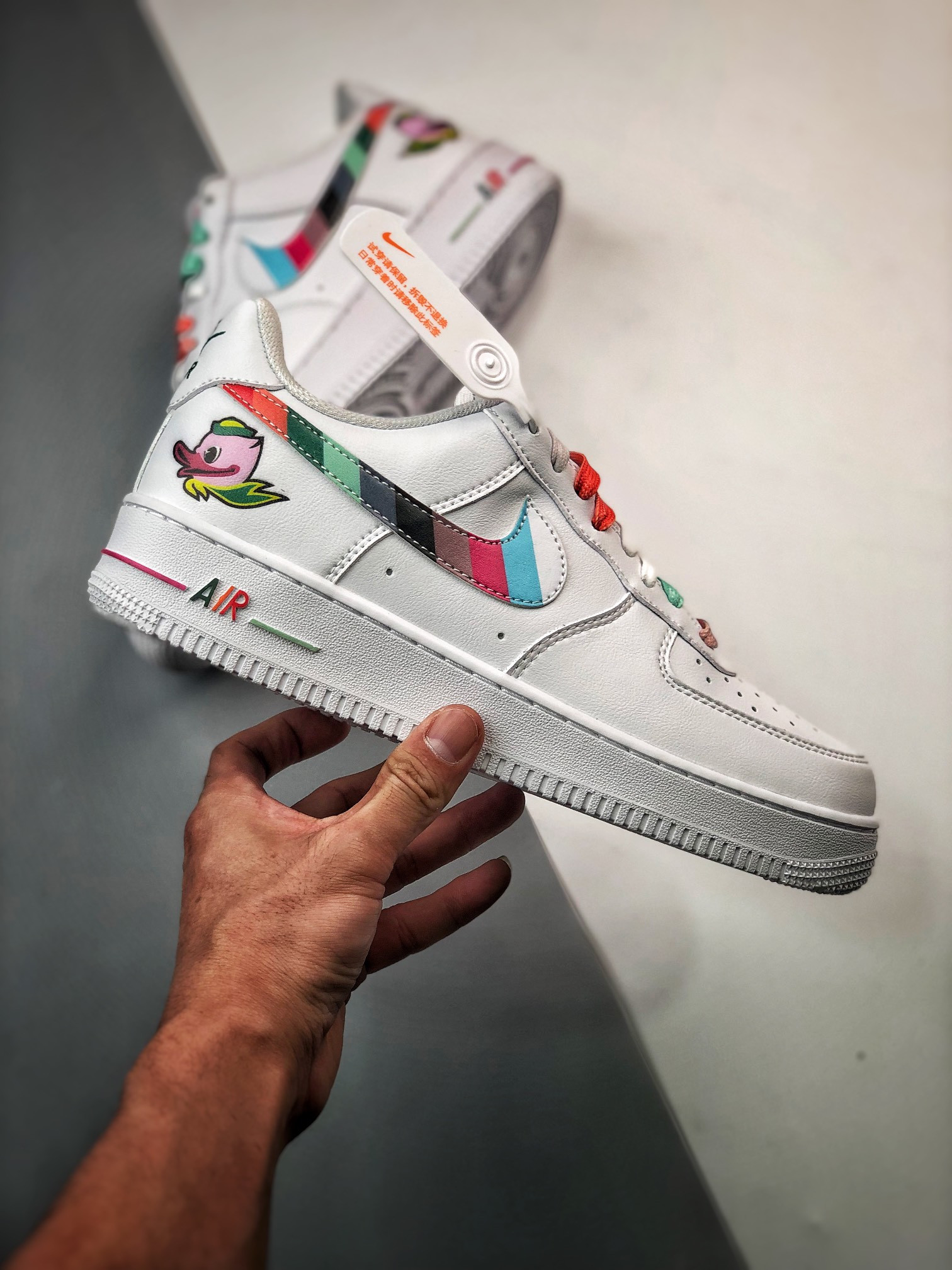 Nike Air Force 1 Low Birds White Multi-Color For Sale