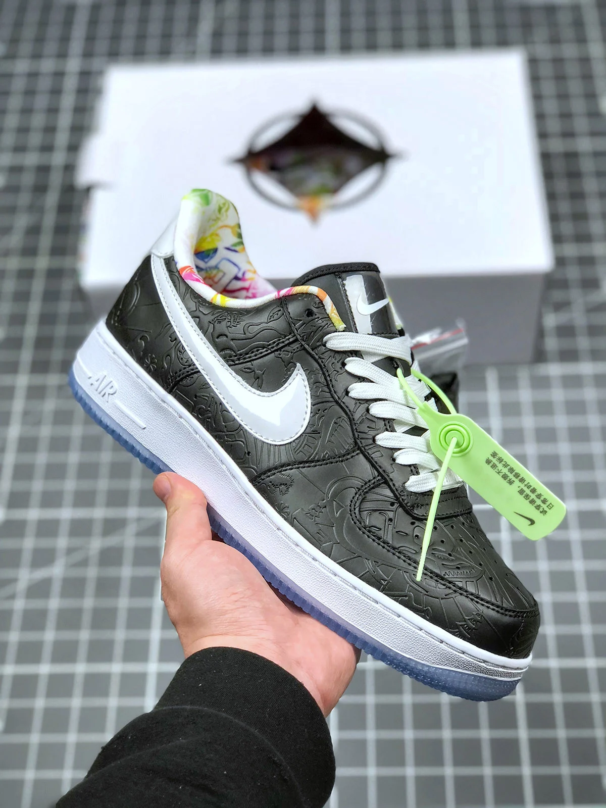 Nike Air Force 1 Low Chinese New Year 2020 Black For Sale