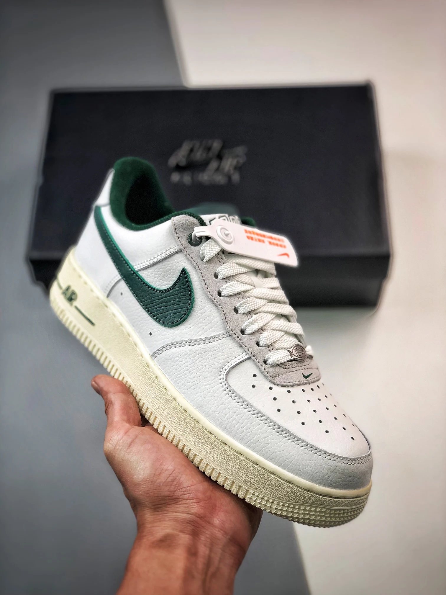 Nike Air Force 1 Low Command Force White Gorge Green For Sale