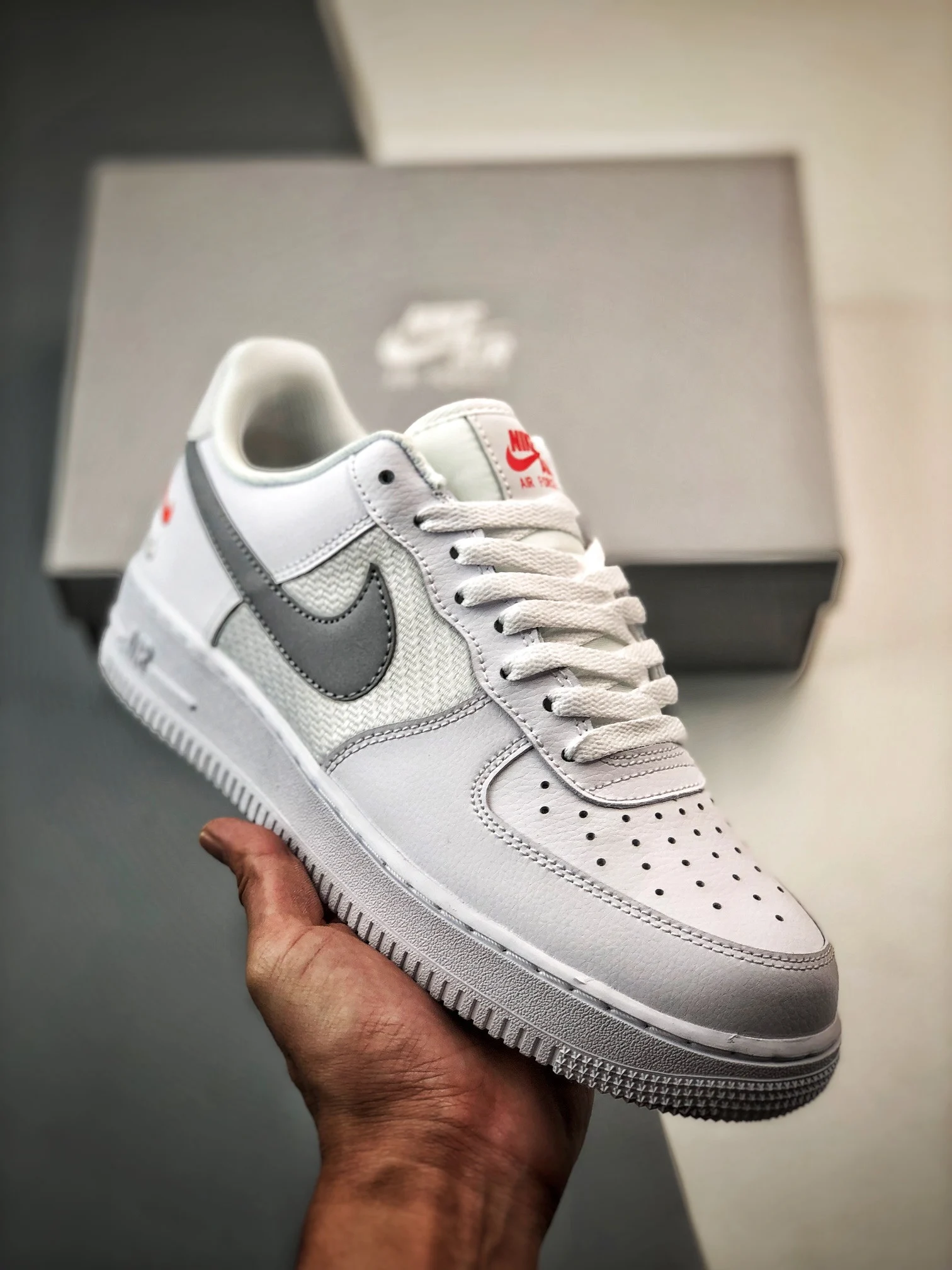 Nike Air Force 1 Low Double Swoosh White FD0666-100 For Sale