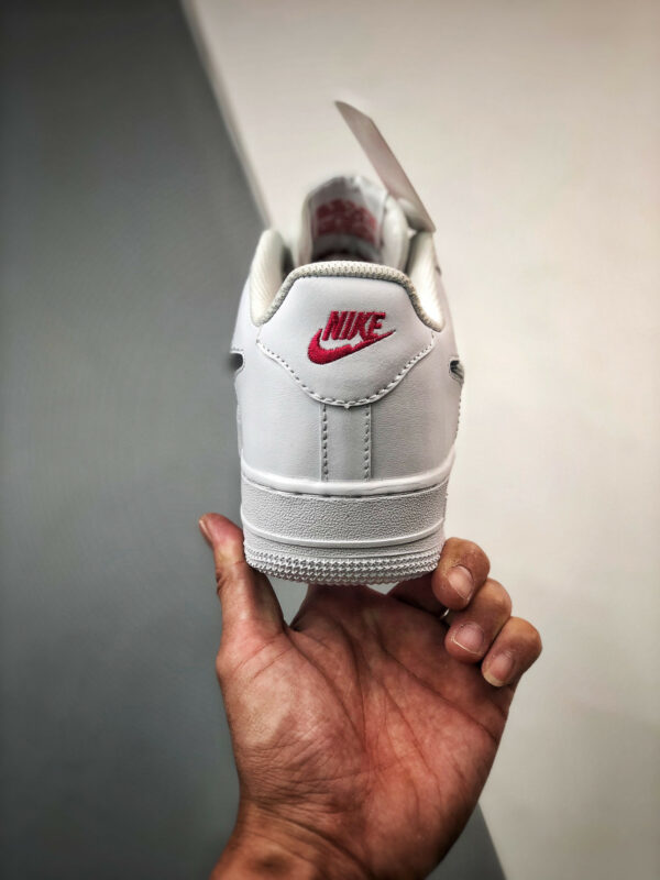 Nike Air Force 1 Low LV8 White Metallic Silver For Sale