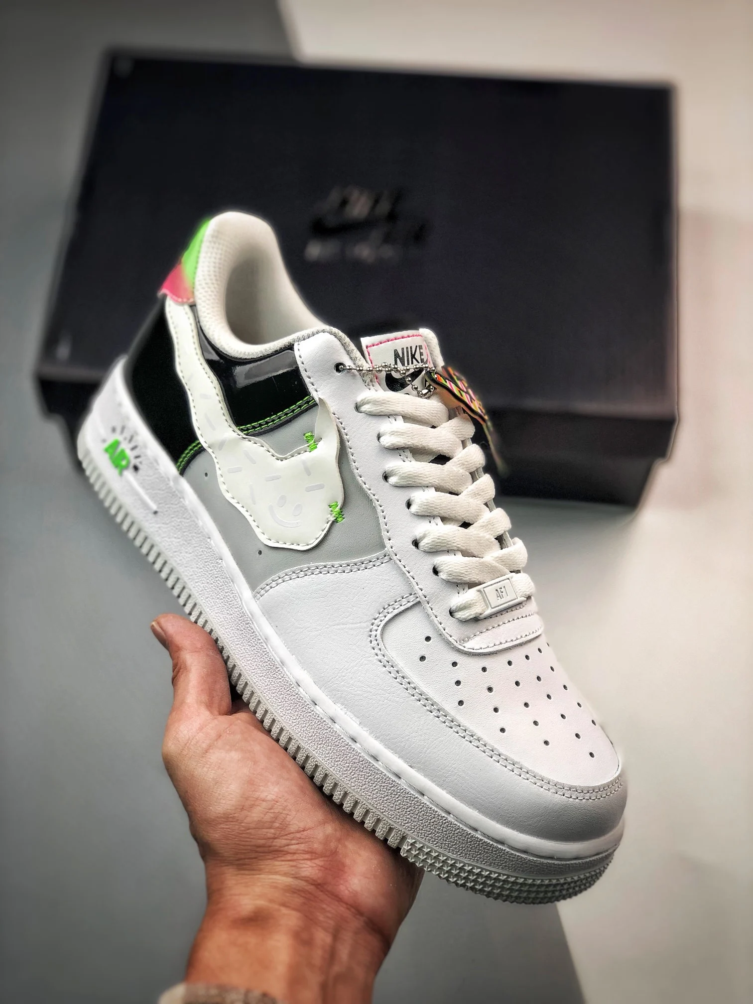 Nike Air Force 1 Low Pop Art White Black For Sale