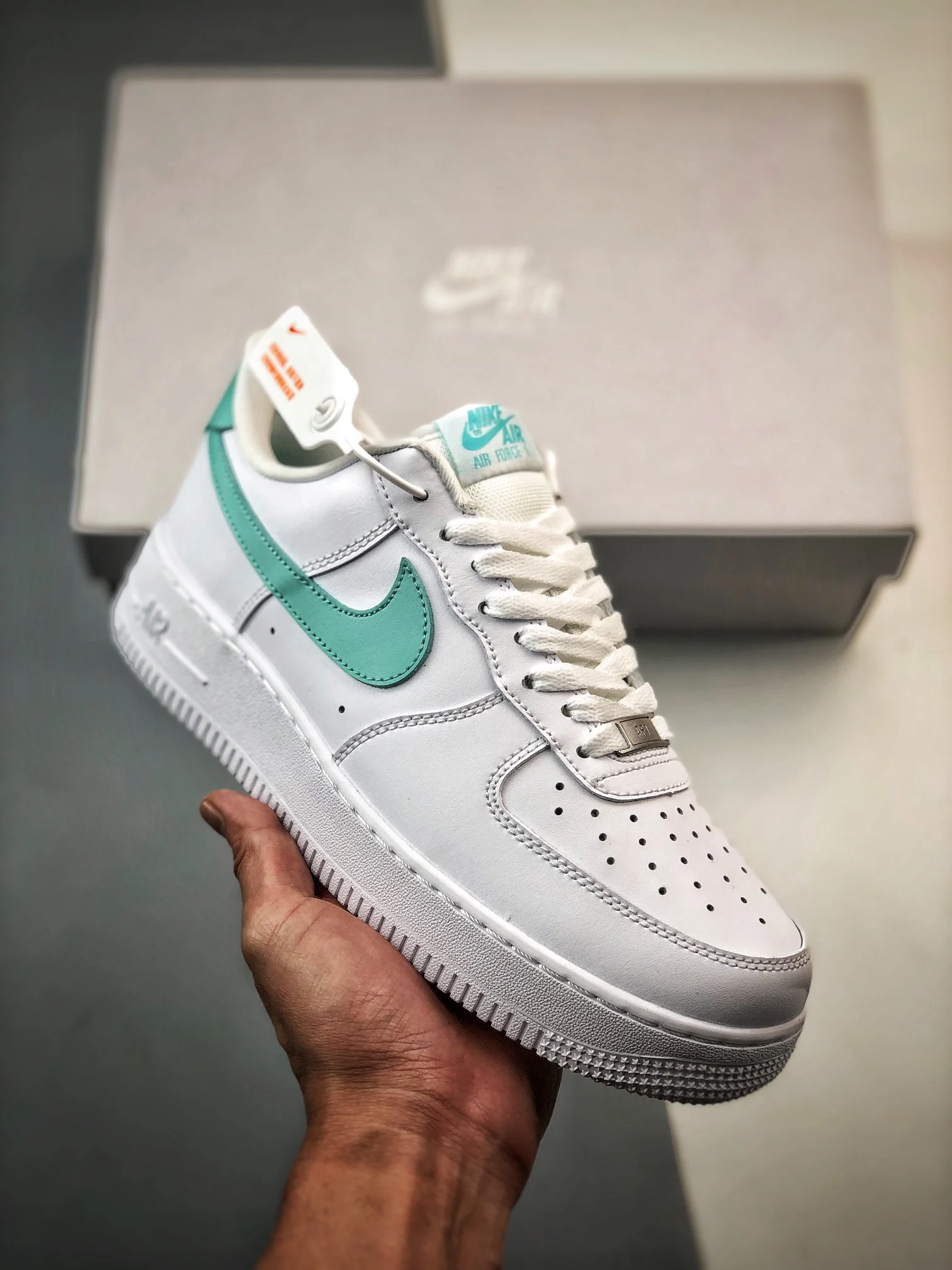 Nike Air Force 1 Low White Jade Ice DD8959-113 For Sale