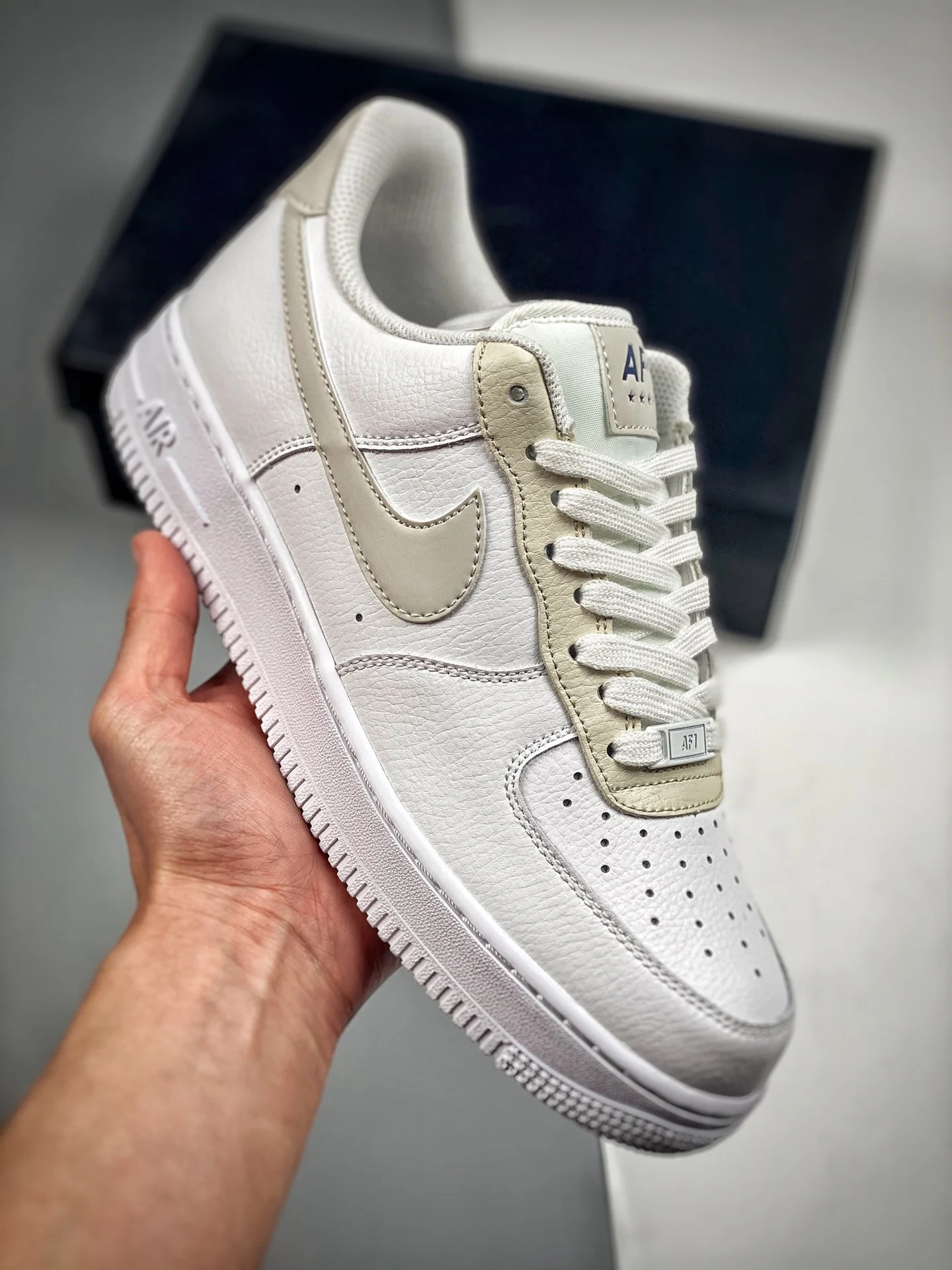 Nike Air Force 1 Low White Light Bone 315115-168 For Sale