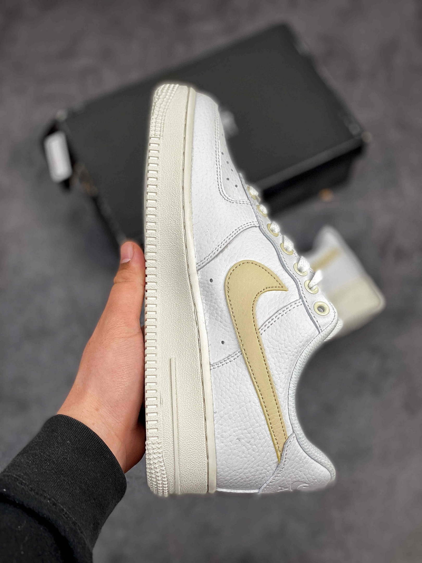 Nike Air Force 1 Low White Light Bone DC1162-100 For Sale