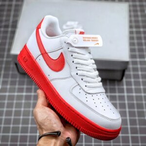 Nike Air Force 1 Low White Red Midsole CK7663-102 For Sale