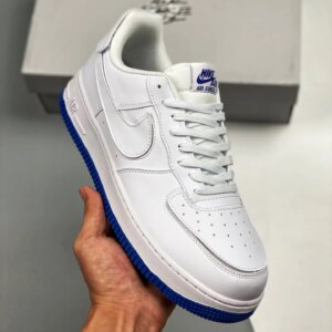 Nike Air Force 1 Low White Royal Blue White For Sale