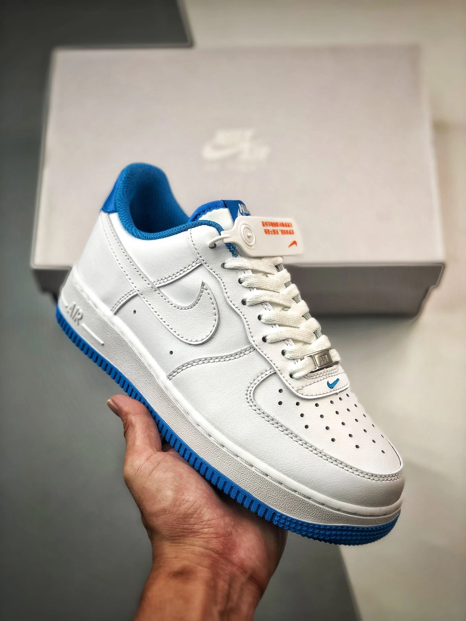 Nike Air Force 1 Low White University Blue DR9867-101 For Sale