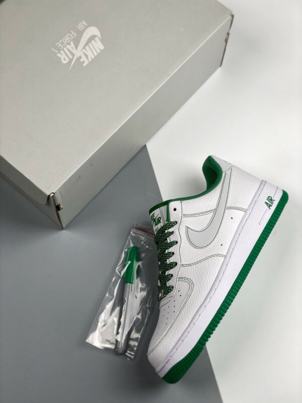 Nike Air Force 1 Low White White-Pine Green For Sale