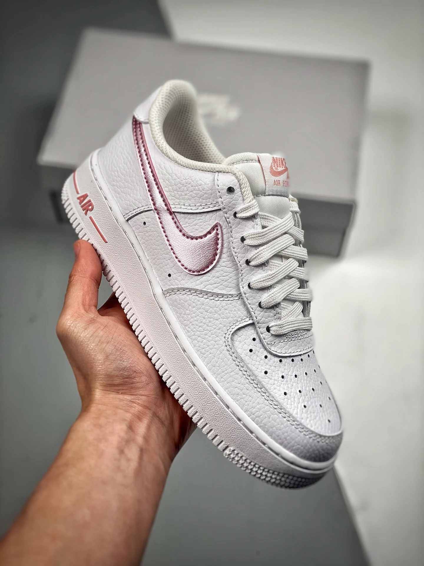 Nike Air Force 1 White Pink Glaze For Sale